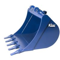 Balde retroescavadora C/C4 300mm, Klac, com dentes Esco V13