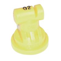 Bico a jato, grande angular TT 110° 02, plástico, amarelo, TeeJet