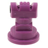 Bico anti-deriva, venturi, jato duplo plano TTJ 110° 025, plástico, violeta, TeeJet