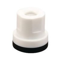 Bico anti-deriva, venturi, jato cónico único TXR 80°, cerâmico, branco, TeeJet