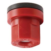 Bico anti-deriva, venturi, jato cónico único TXR 80°, cerâmico, vermelho, TeeJet