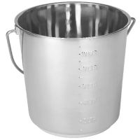 Balde 8,5 litros, Aço Inoxidável