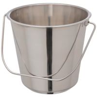Balde 12,3L, aço inoxidável