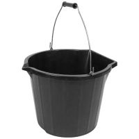 Balde industrial 14 L, preto