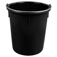 Balde resistente 30L, preto