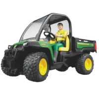 Veículo multiusos John Deere 855D com motorista
