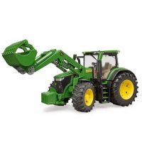 John Deere 7R com carregador frontal