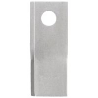 Lâmina de gadanheira DIR. 120x48x4mm Ø18.50mm, adequada para Vicon/Gehl/Lely/New Holland/Pöttinger (embalagem de 25 unid.)