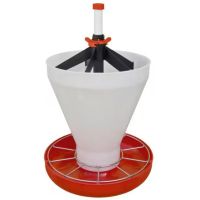 Comedouro para leitões Maxi Hopper Pan, branco