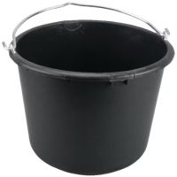 Balde 12 L, preto