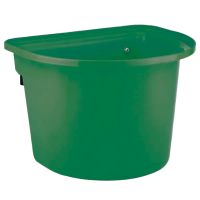 Balde com suporte, 12L, verde