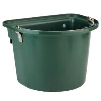 Balde com suporte, 12L, verde DB