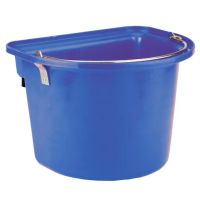 Balde com suporte, 12L, azul DB