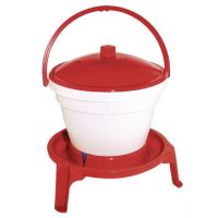 Balde de 12 l para aves de capoeira