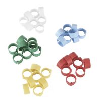 Ganchos de plástico Ø 12 mm 100 unidades