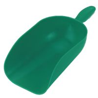 Pá para alimentação de nylon verde 2 kg