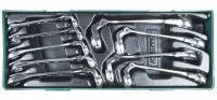 Tabuleiro 9 chaves luneta aberta flexivel Jonnesway W24A109SP