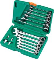 Mala c/16pcs boca roquete Jonnesway W45316S