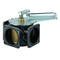 Válvula de 3 vias 6" + cilindro HD MZ