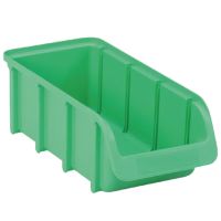 Caixa de armazenamento 100x215x75 mm, 1l de capacidade, polipropileno verde, Linbin no.2L por Hünersdorff