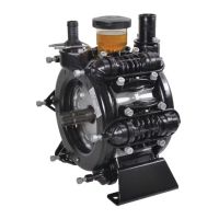 Bomba de pistão-membrana BP 205 K