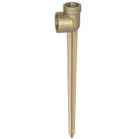 Espigão de latão, pulverizador 1/2" fêmea - mangueira 3/4" fêmea