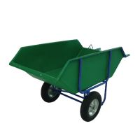 Reboque de silagem basculante, 400 l