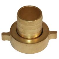 Cauda da mangueira de 1 1/2" com tampa de rosca de 1 1/2" fêmea