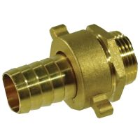 União de redução 3 peças macho 1"