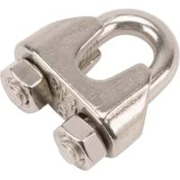 Abraçadeira para cabo de aço, aço inoxidável A4 8MM