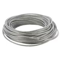 Cabo de aço galvanizado 4 mm, 30 m