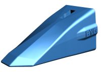 PARABOLIC TOOTH ROCK PENETRATOR