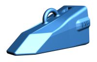 PARABOLIC TOOTH ROCK PENETRATOR HEAVY