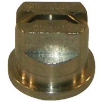 Bico padrão, duplo, jato plano XR 110° 20, aço inoxidável, preto, TeeJet