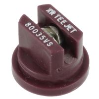 Bico de jato plano XR 80° 035, aço inoxidável, castanho avermelhado, TeeJet
