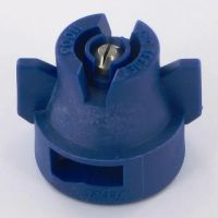 Bico padrão, duplo, jato plano XRC 110° 03, aço inoxidável, azul, TeeJet