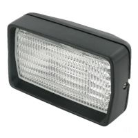 Luz de trabalho halogénio, 55/70W, retangular, 12/24V, branco, 96x85mm, Cobo