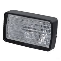 Luz de trabalho halogénio esq., 55/70W, retangular, 12/24V, branco, Cobo