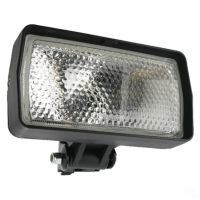 Luz de trabalho halogénio, 55W, rectangular, 12V, branco, Cobo
