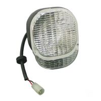 Luz de trabalho halogéneo, quadrado, 12V, branco, Cobo