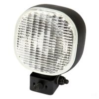 Luz de trabalho halogéneo, quadrado, 12/24V, branco, Cobo