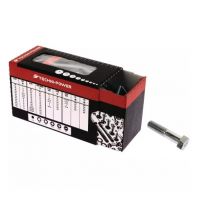 PARAFUSO CABEÇA SEXTAVADA 6X60 GALVANIZADO 8,8 FP CAIXA DE 100