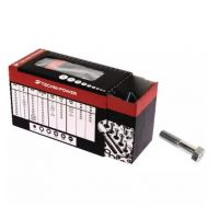 PARAFUSO CABEÇA SEXTAVADA 8X55 GALVANIZADO 8,8 FP CAIXA DE 100