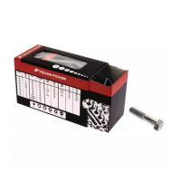 PARAFUSO CABEÇA SEXTAVADA 10X35 GALVANIZADO 8,8 FP CAIXA DE 100