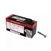 PARAFUSO CABEÇA SEXTAVADA 10X55 GALVANIZADO 8,8 FP CAIXA DE 100