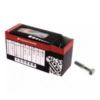 PARAFUSO CABEÇA SEXTAVADA 10X110 GALVANIZADO 8,8 FP CAIXA DE 25