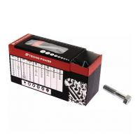 PARAFUSO CABEÇA SEXTAVADA 16X140 GALVANIZADO 8,8 FP CAIXA DE 10