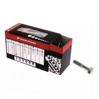 PARAFUSO CABEÇA SEXTAVADA 20X80 GALVANIZADO 8,8 FP CAIXA DE 10