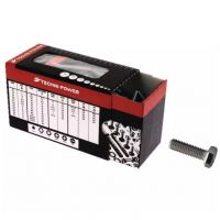 PARAFUSO CABEÇA SEXTAVADA 12X50 FT INOX A2 (CAIXA DE 25)