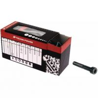 PARAFUSO CABEÇA CILÍNDRICA SEXTAVADO INTERIOR 6X80 AÇO BRUTO 12.9 CAIXA DE 50